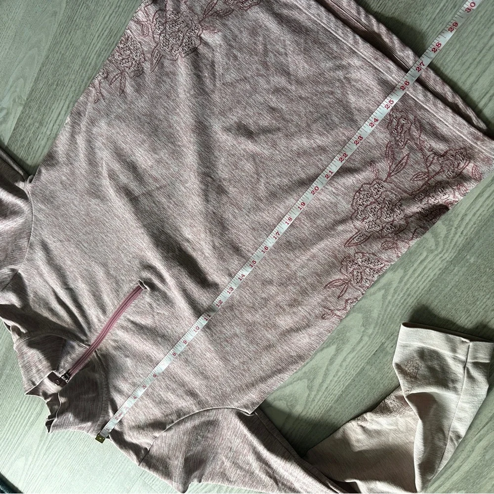 Calia Pink Laser-cut Matching Legging Set